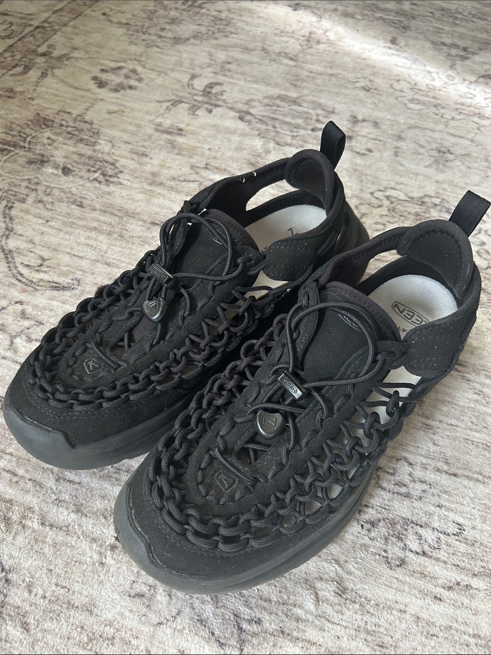 Black Outdoor Hybrid Lace Sneakers